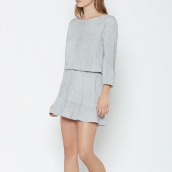 Joie Soft Arryn B Stingray printed mini dress new without tags - Picture 3 of 5